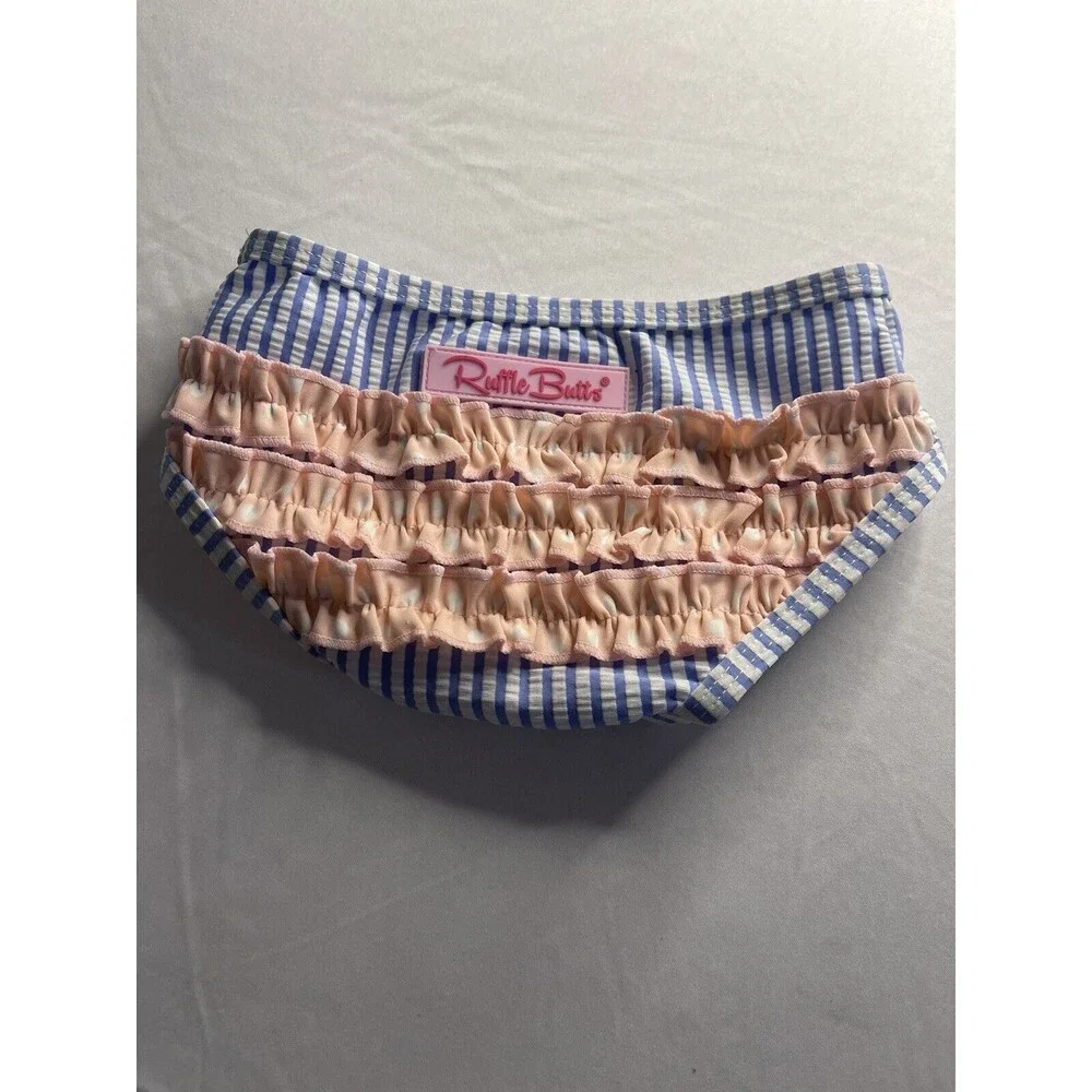 RuffleButts Swimsuit Bottoms Size 3-6 Month NWOT